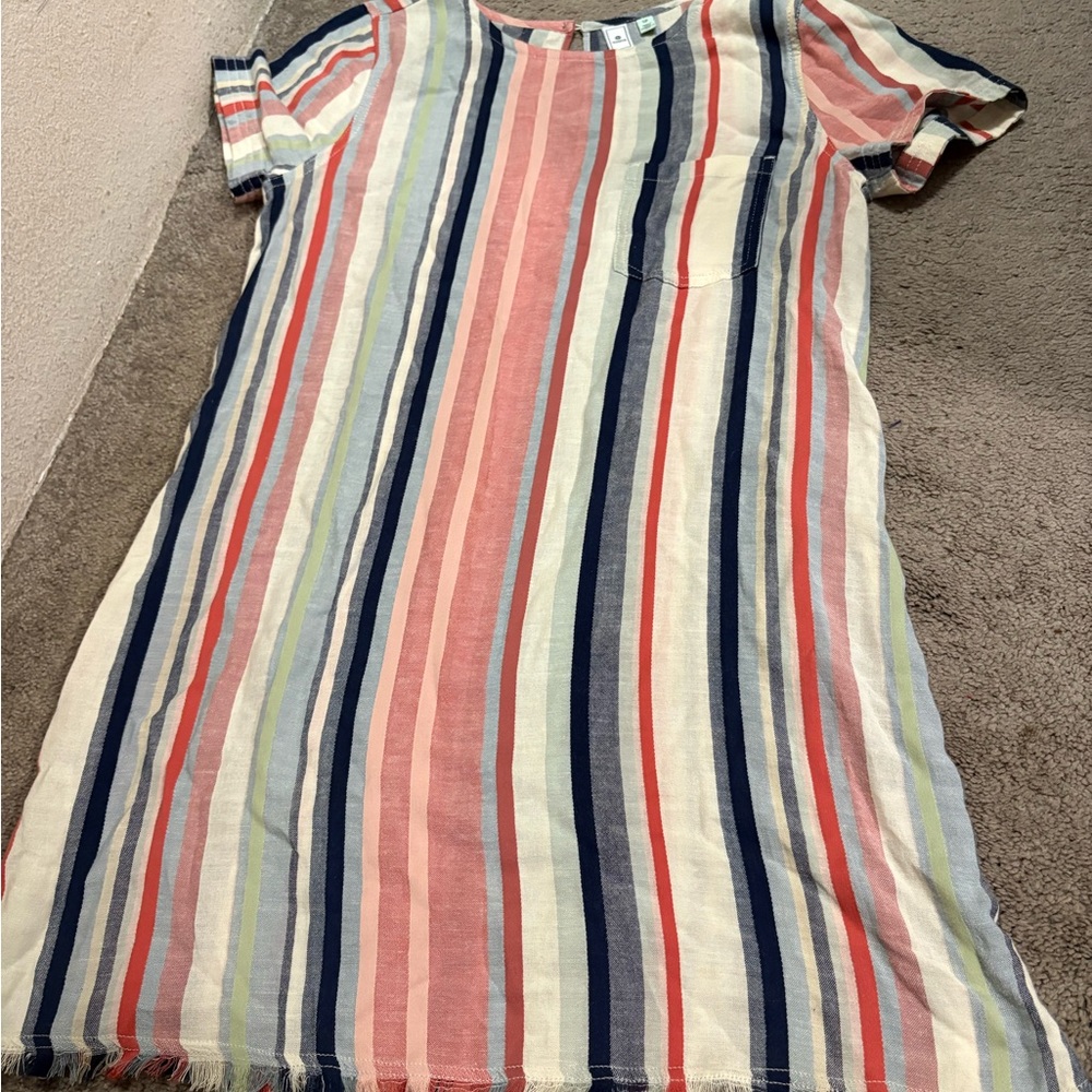 Susina Multicolor Striped Tunic Top